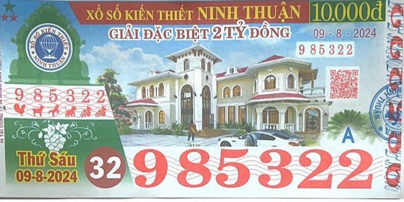 Xổ số Ninh Thuận